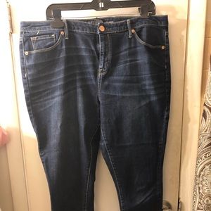 MOSSIMO CURVY SKINNY PREMIUM DENIM JEAN